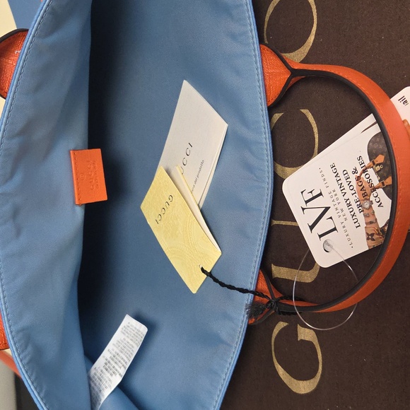 GUCCI 2019 ULTRA RARE limited production ONE season only- Sunburst Motif Tote - Picture 16 of 17